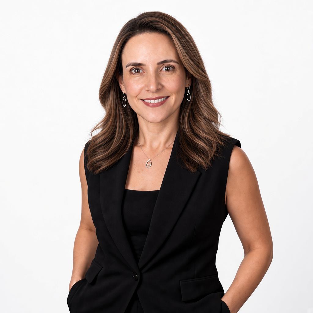 Diana Laverde Torres, orientadora familiar, sonriendo